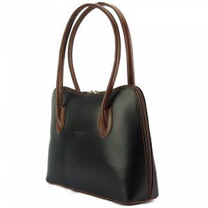 Claudia leather shoulder bag